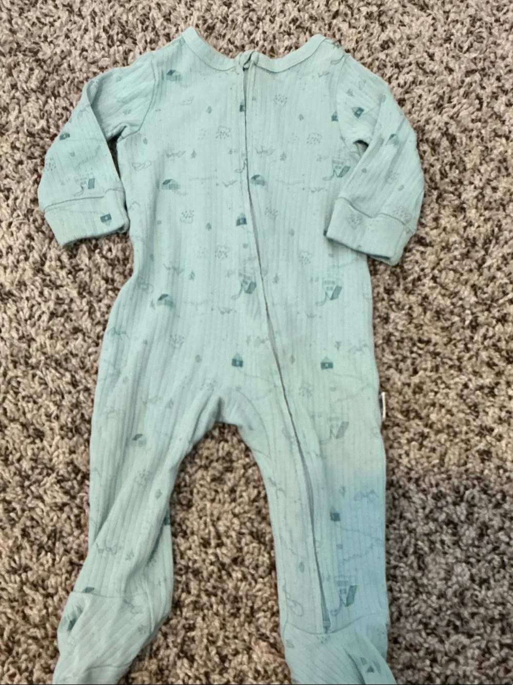 Bundle of 6-9 mo baby boy outfits, sleepers